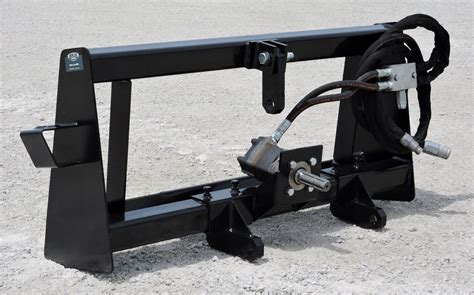 mini skid steer hitch receiver attachment|skid steer 3 point attachment.